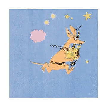 Mumin tovagliolo di carta - Avventura spaziale, 20 pezzi - Moomin Arabia