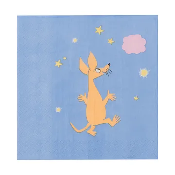 Mumin tovagliolo di carta - Avventura spaziale, 20 pezzi - Moomin Arabia
