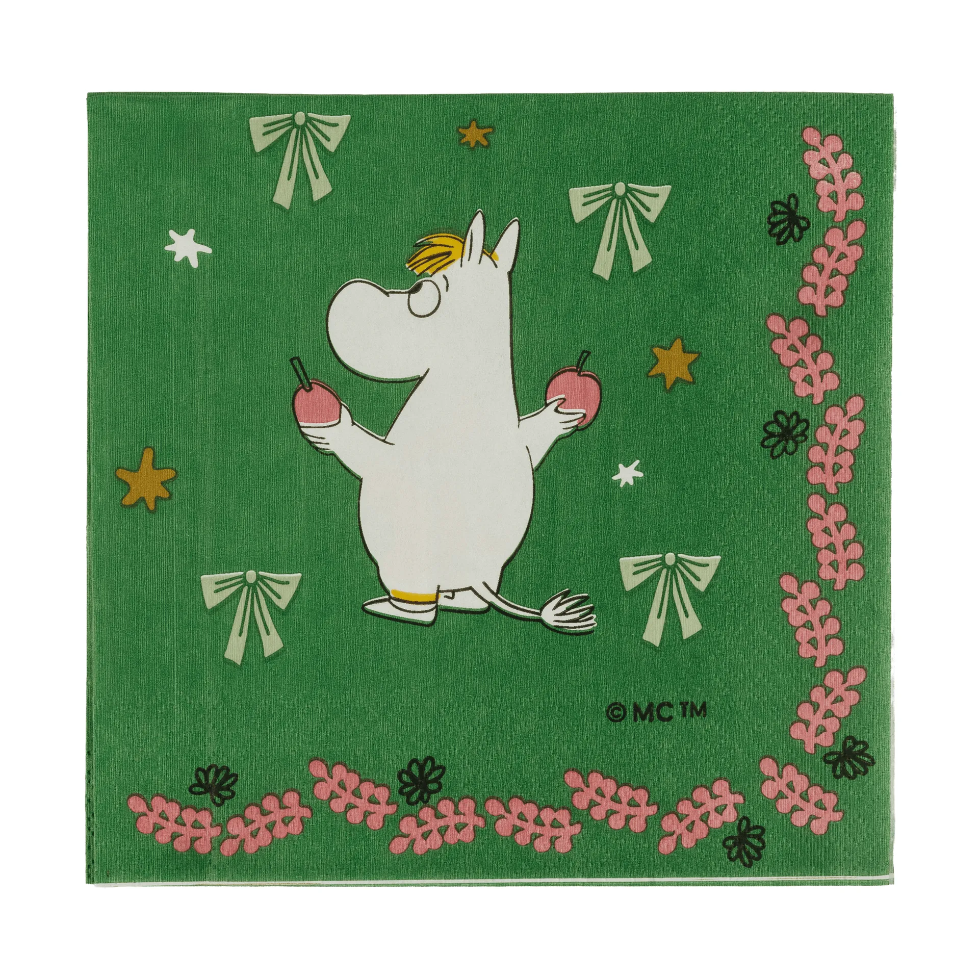 Mumin tovagliolo di carta, Dono d’amore, 33x33 cm, confezione da 20 Moomin Arabia