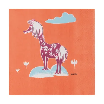 Mumin tovagliolo di carta - Sotto l’ombrello, confezione da 20 - Moomin Arabia