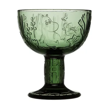 Mystikens skog Mumin ciotola - Verde abete, Ø14 cm - Moomin Arabia
