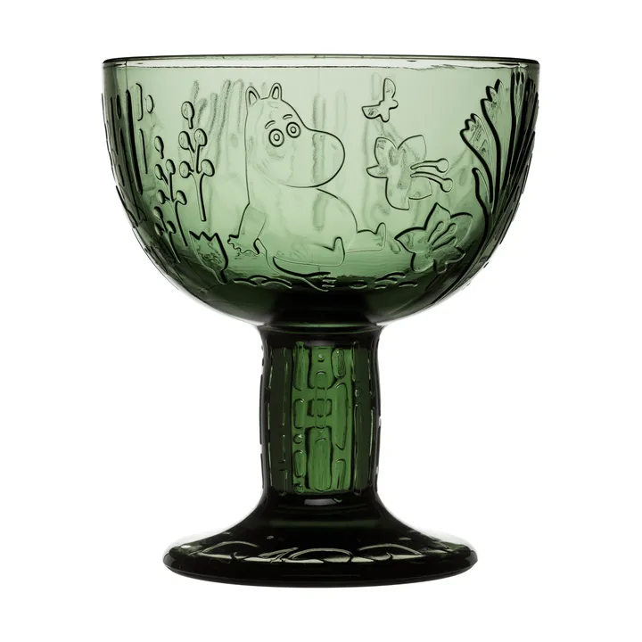 Mystikens skog Mumin ciotola - Verde abete, Ø14 cm - Moomin Arabia
