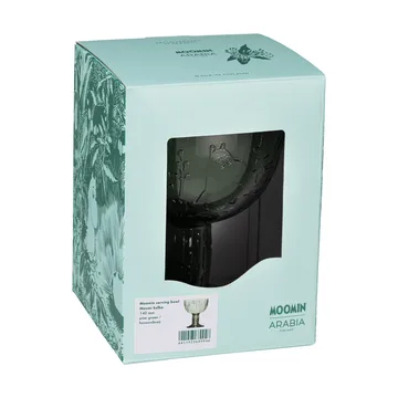 Mystikens skog Mumin ciotola - Verde abete, Ø14 cm - Moomin Arabia