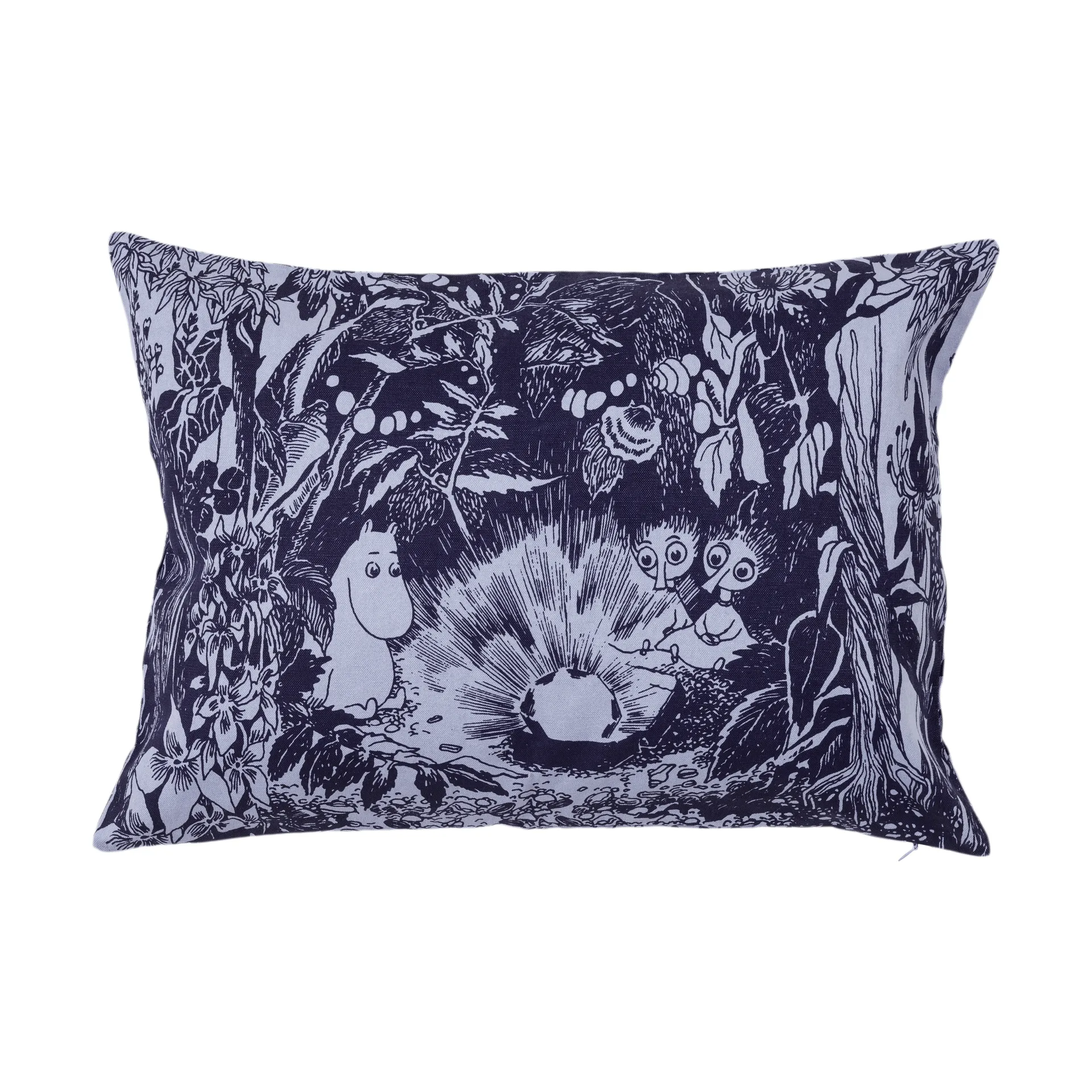 Mystikens skog Mumin federa per cuscino, Blu, 40x58 cm Moomin Arabia