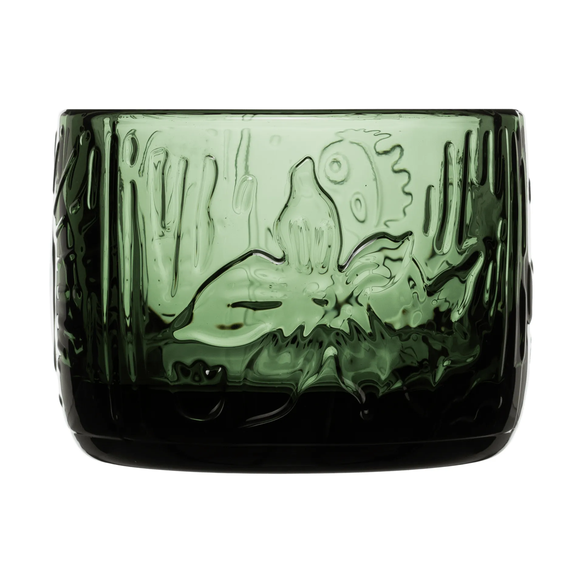 Mystikens skog Mumin portacandela, Verde abete, Ø5,8 cm Moomin Arabia