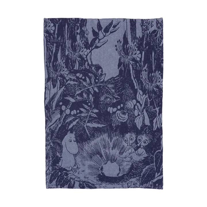 Mystikens skog Mumin strofinaccio cucina - Blu, 45x66 cm - Moomin Arabia