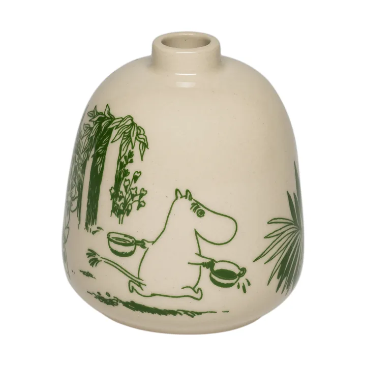 Mystikens skog Mumin vaso - Verde, 8,3 cm - Moomin Arabia