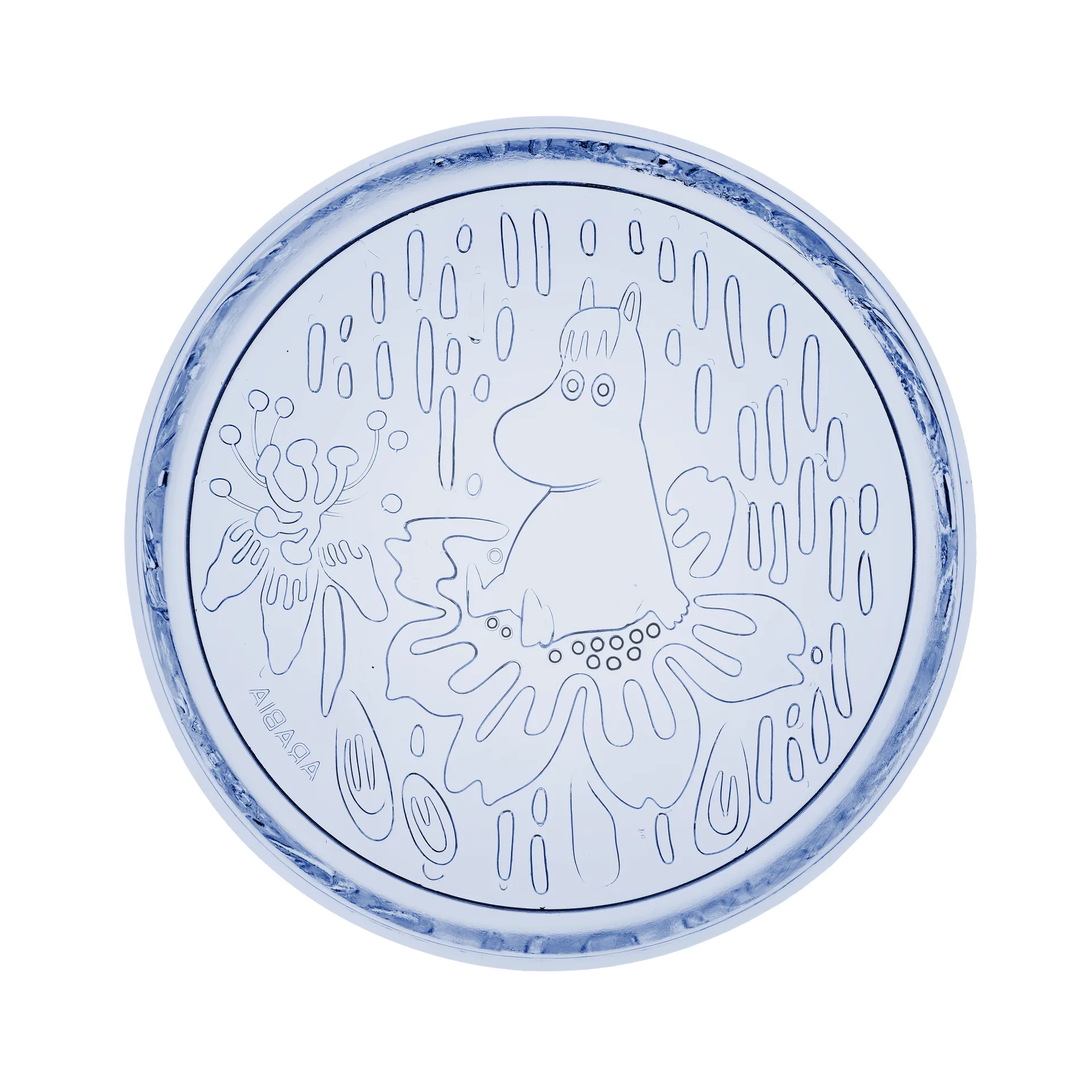 Piatto Moomin Ø15,5 cm, Aqua Moomin Arabia
