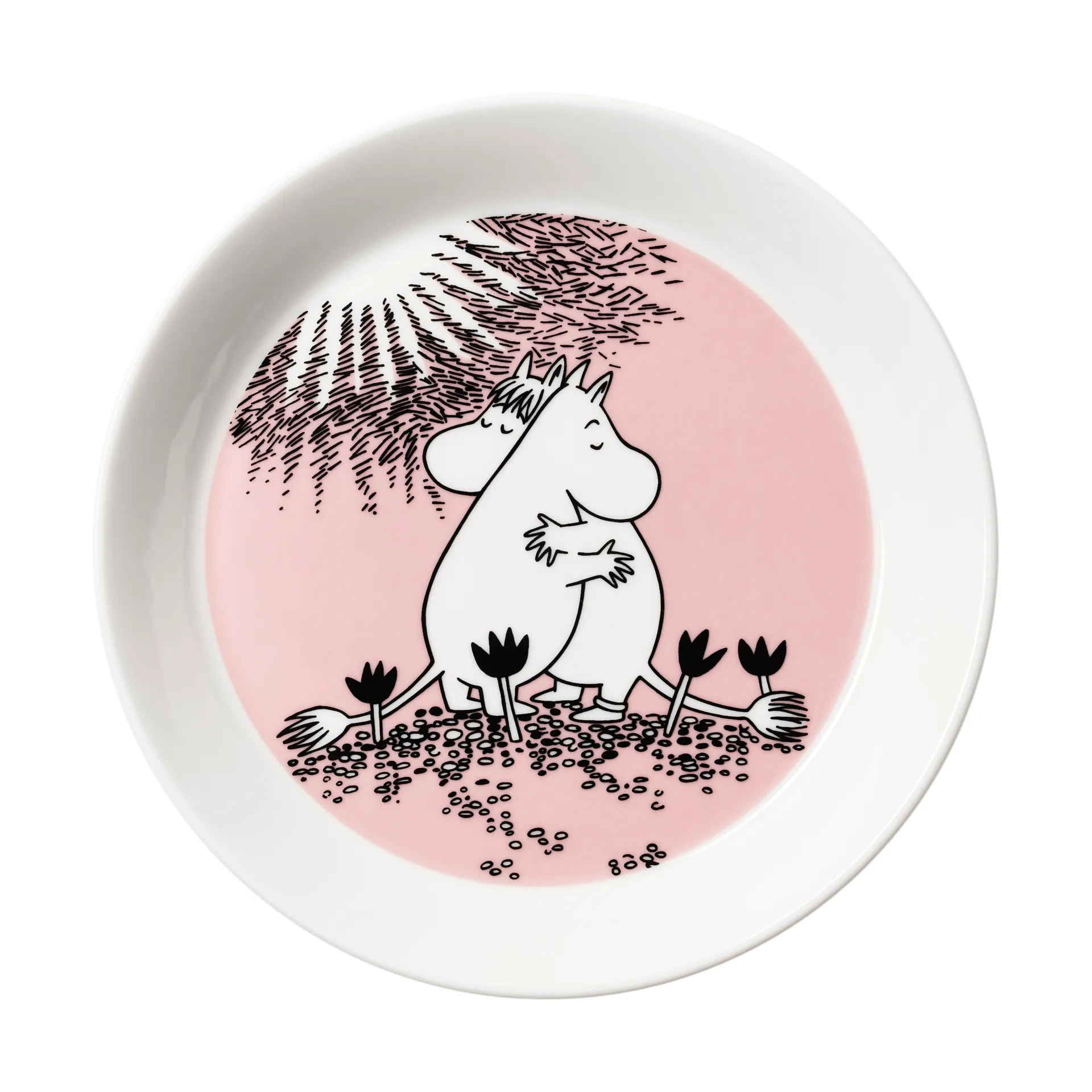 Piatto Mumin Amore 30 anni, Ø19 cm Moomin Arabia