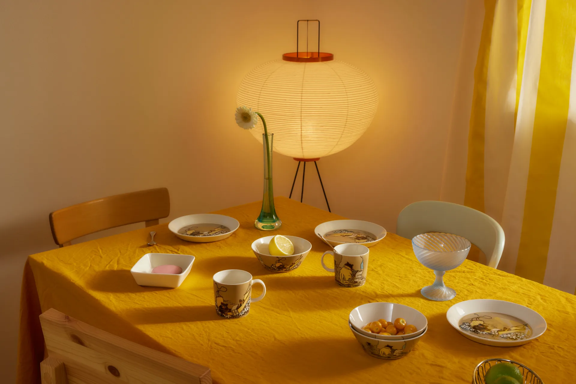 Piatto The Muskrat Moomin Ø19 cm, Beige Moomin Arabia