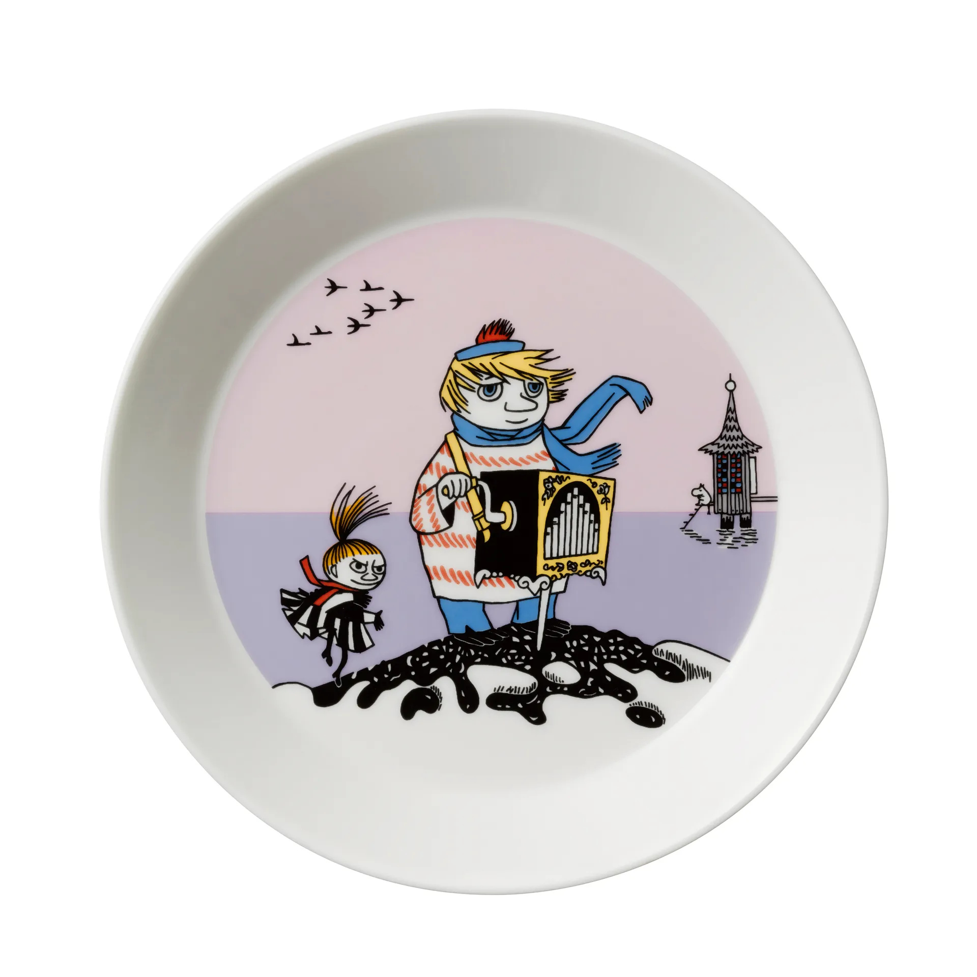 Piatto Too-Ticky, viola Moomin Arabia