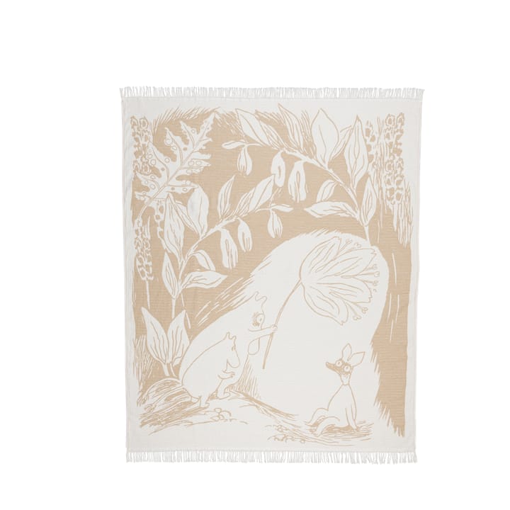 Plaid in cotone Mumin 130x170 cm - Beige - Moomin Arabia