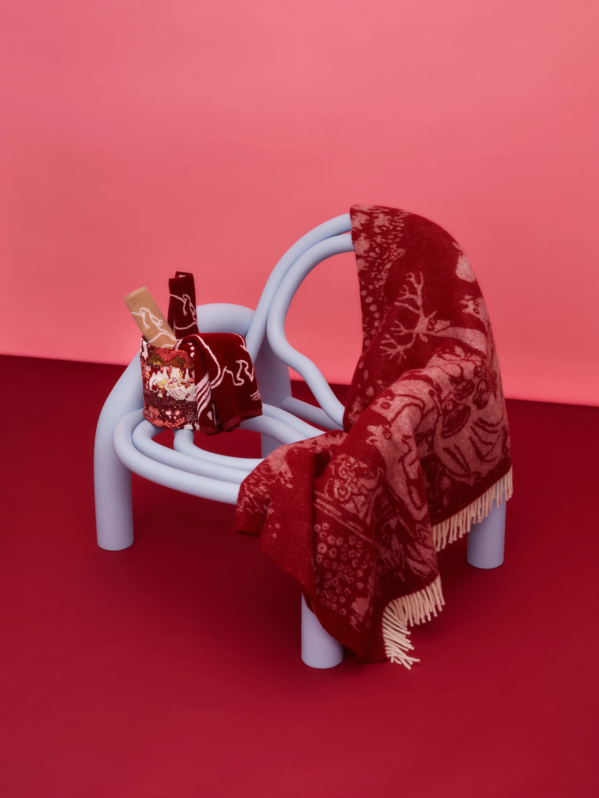 Plaid in lana Mumin Festive Moments, 130x170 cm Moomin Arabia