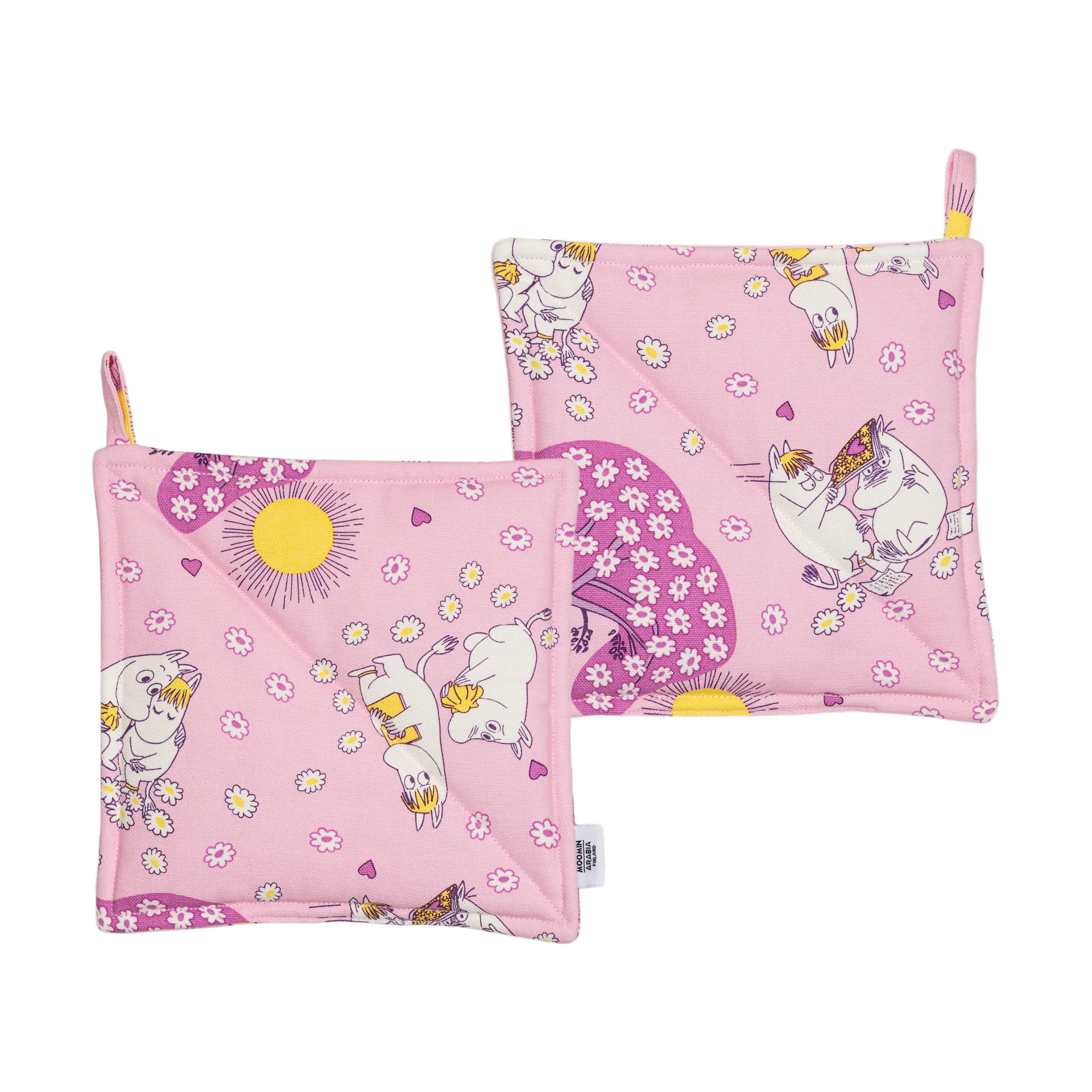 Presine Mumin innamorati 2-pack, 22x22 cm Moomin Arabia