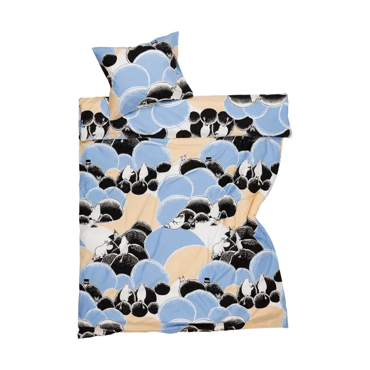 Set letto Mumin 150x210 cm - Ciottoli - Moomin Arabia