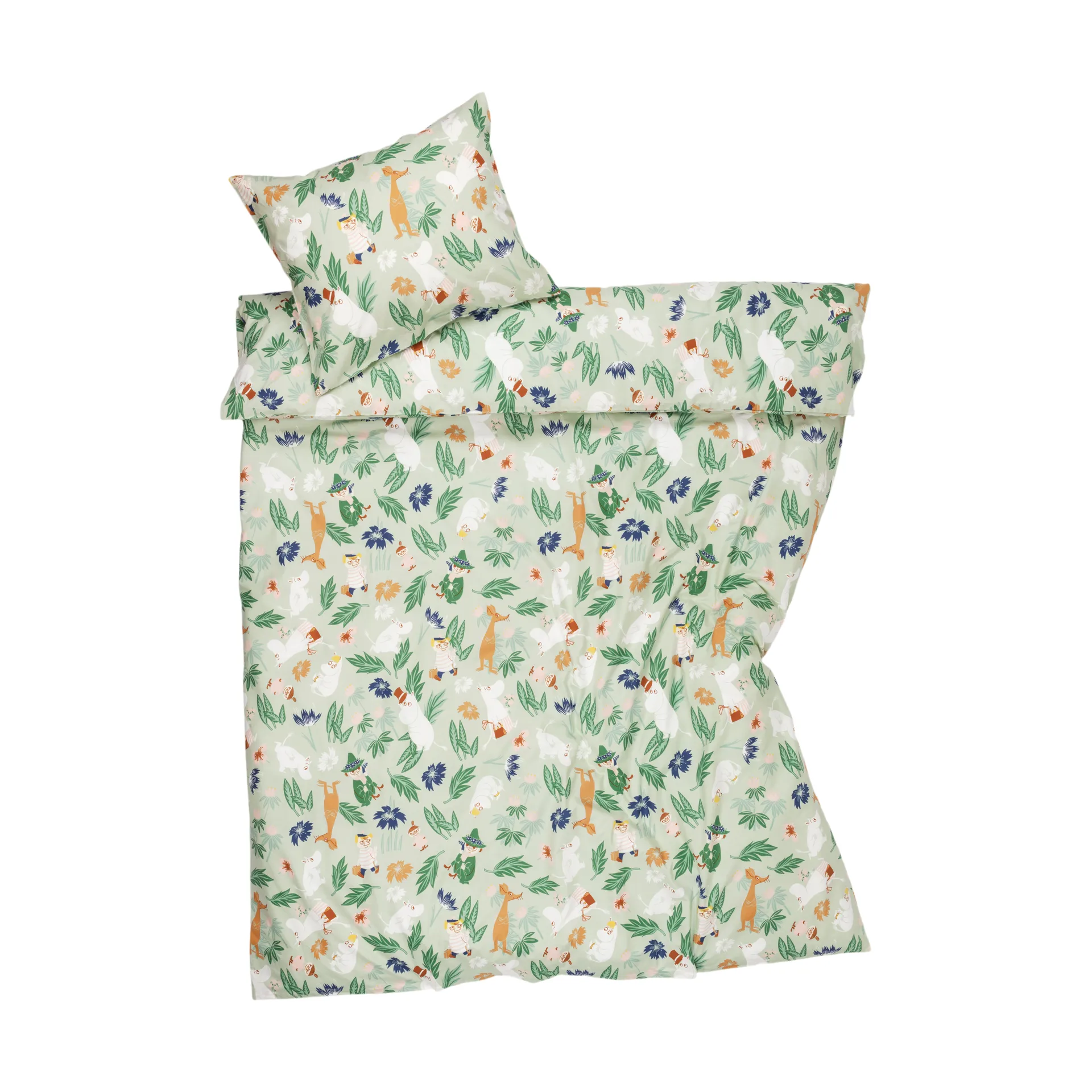 Set letto Mumin 150x210 cm, Giardino Fiorito Moomin Arabia