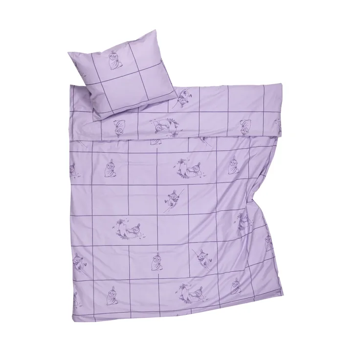 Set letto Mumin 150x210 cm - Lilla My, viola - Moomin Arabia