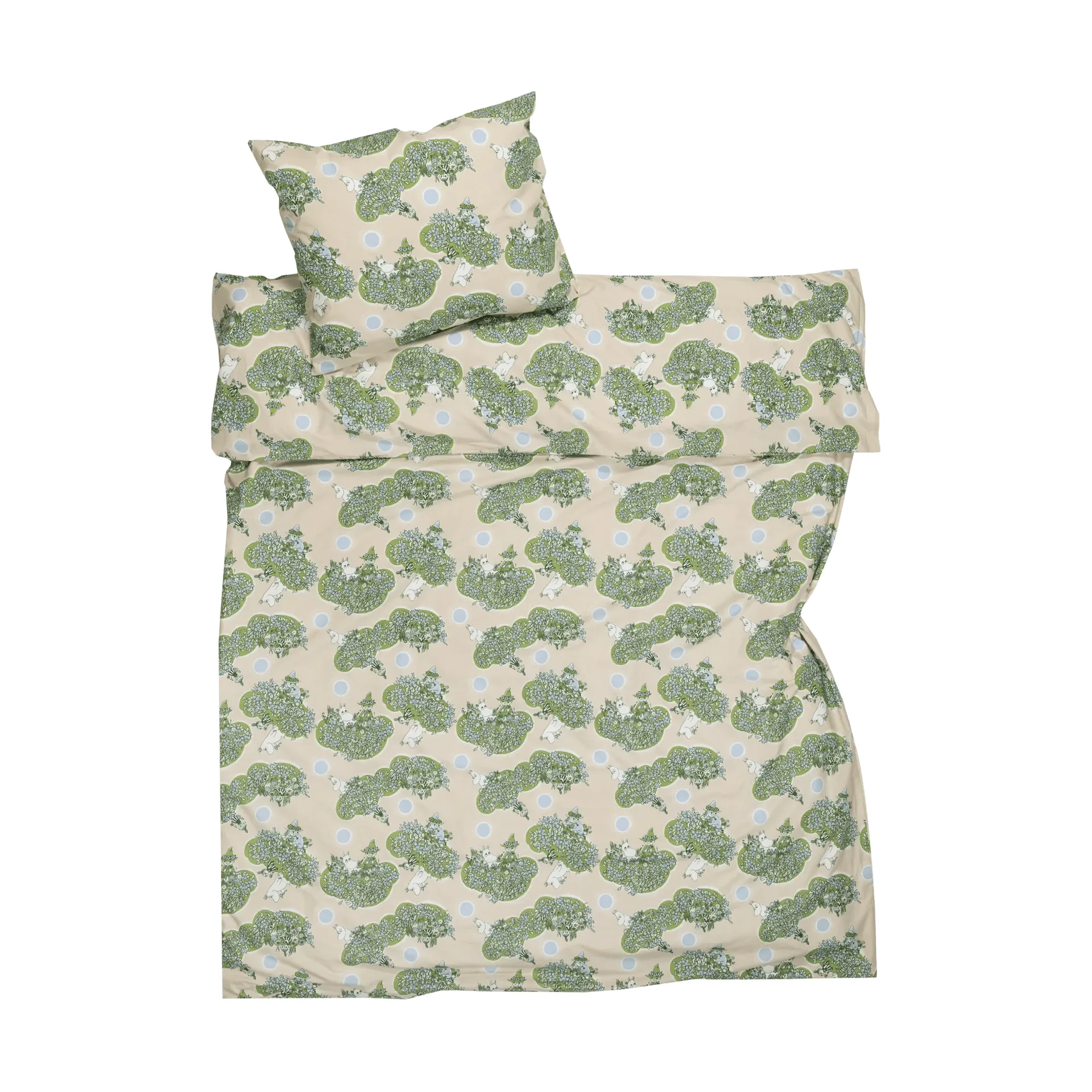 Set letto Mumin 150x210 cm, Sempre insieme Moomin Arabia