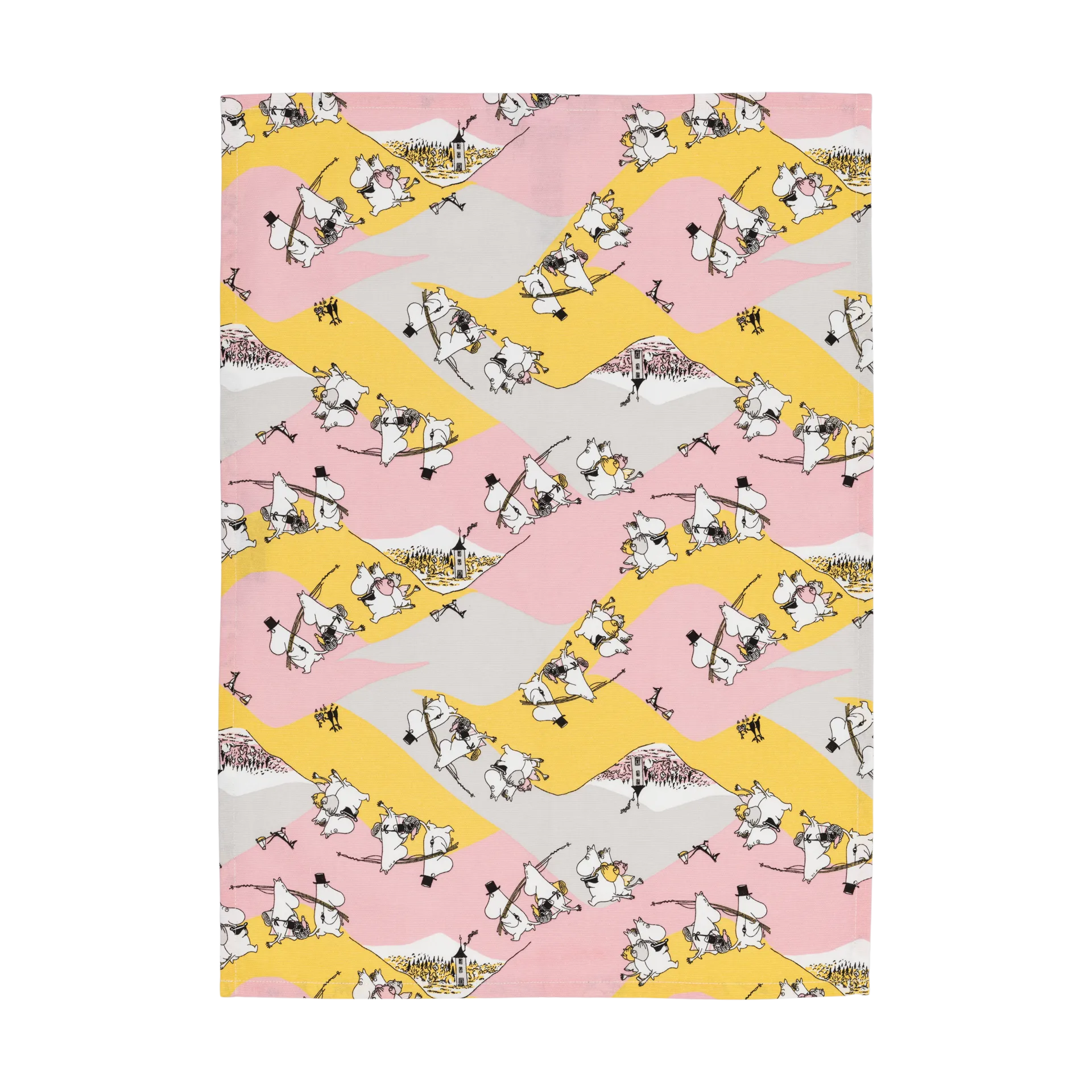 Strofinaccio da cucina Mumin Momenti in famiglia, 50x70 cm Moomin Arabia