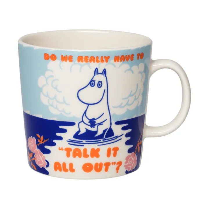 Talk It All Out tazza Mumin - 40 cl - Moomin Arabia