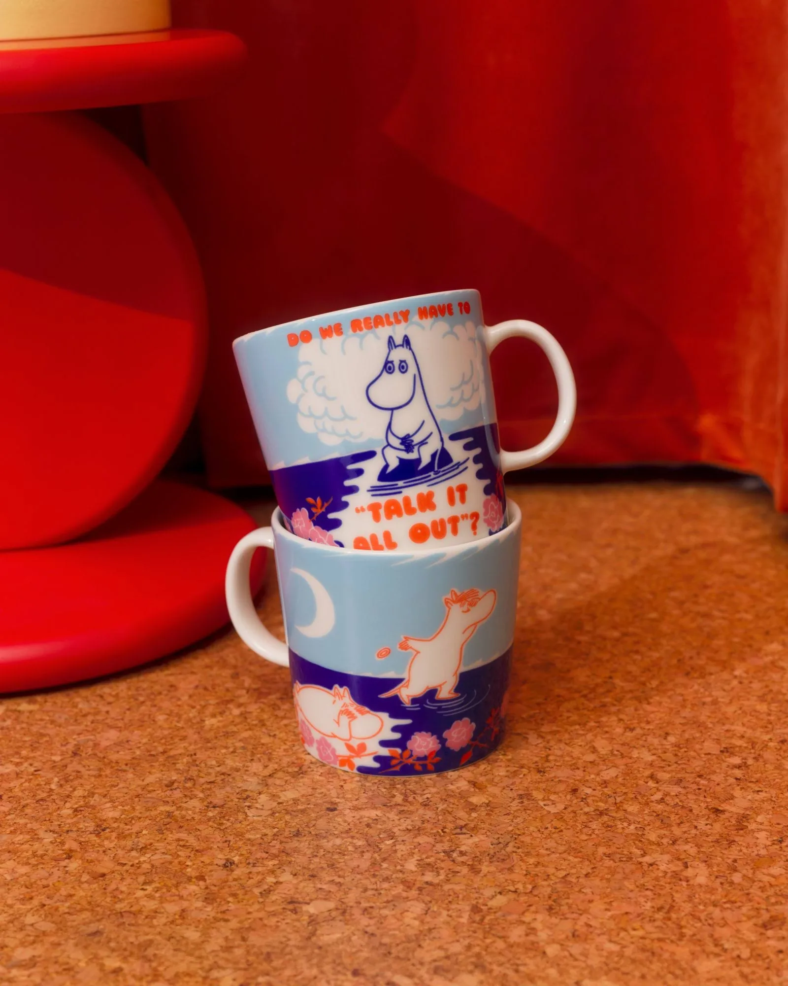 Talk It All Out tazza Mumin, 40 cl Moomin Arabia