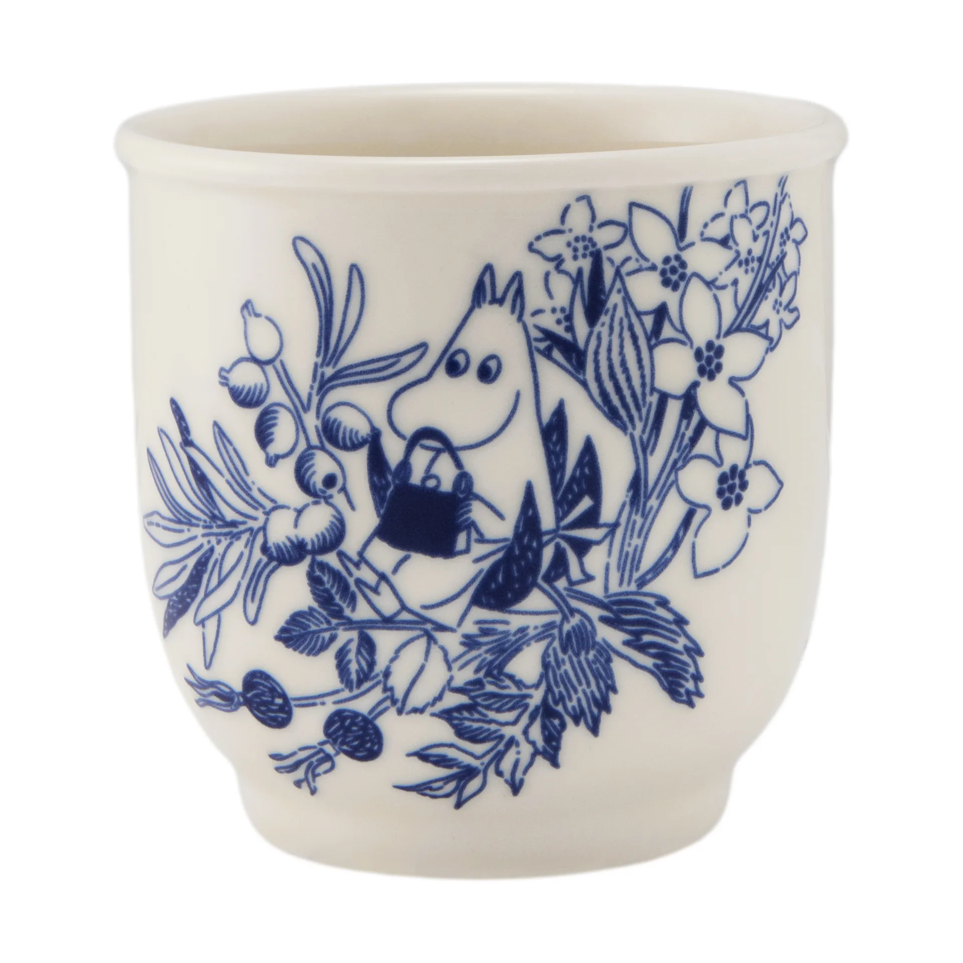 Tazza da tè Mumin Haru 26 cl, Blu-bianco Moomin Arabia