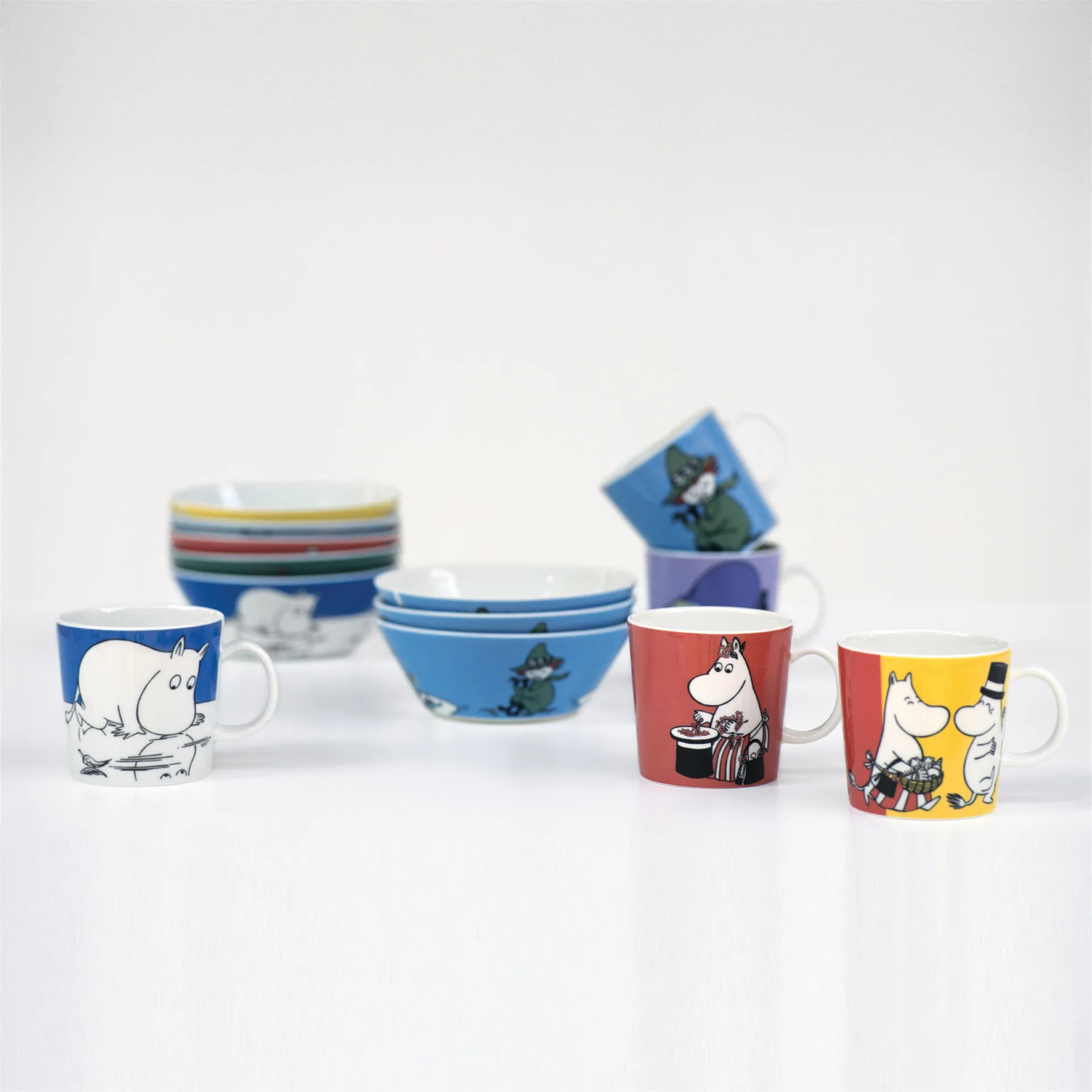 Tazza Hattifattener Moomin , arancione Moomin Arabia