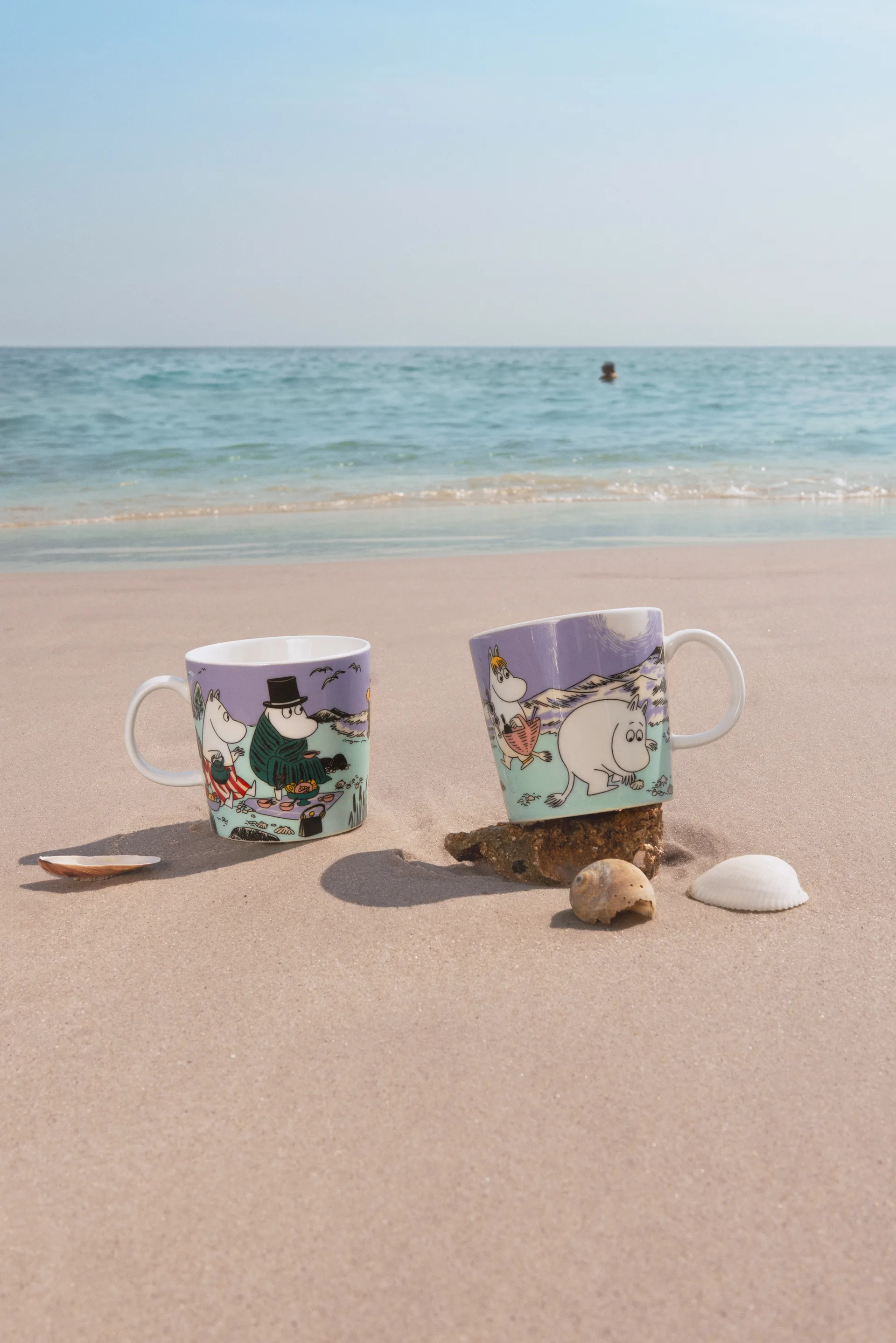 Tazza Moomin 2025 Beach day, 30 cl Moomin Arabia