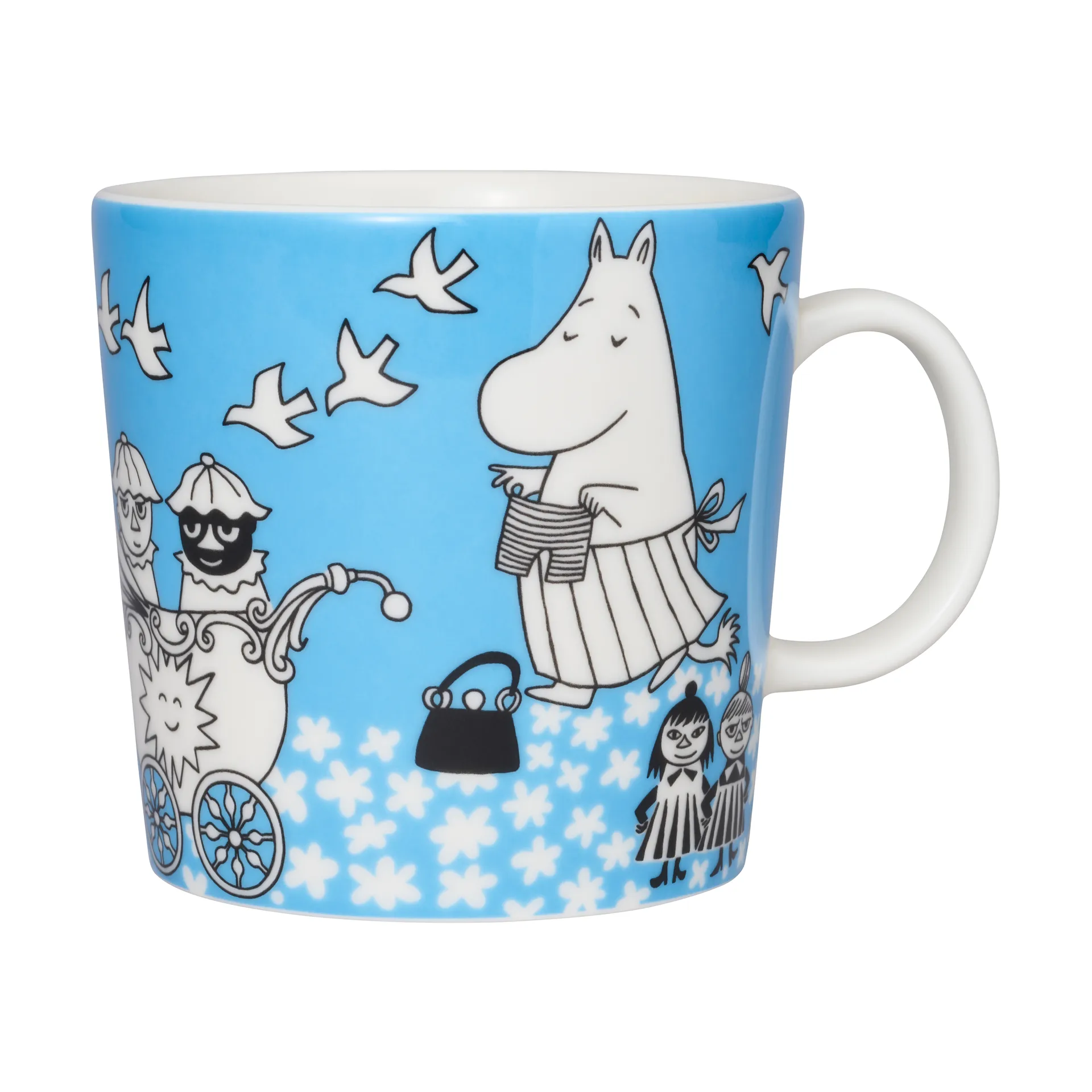 Tazza Moomin La pace 40 cl, Blu Moomin Arabia
