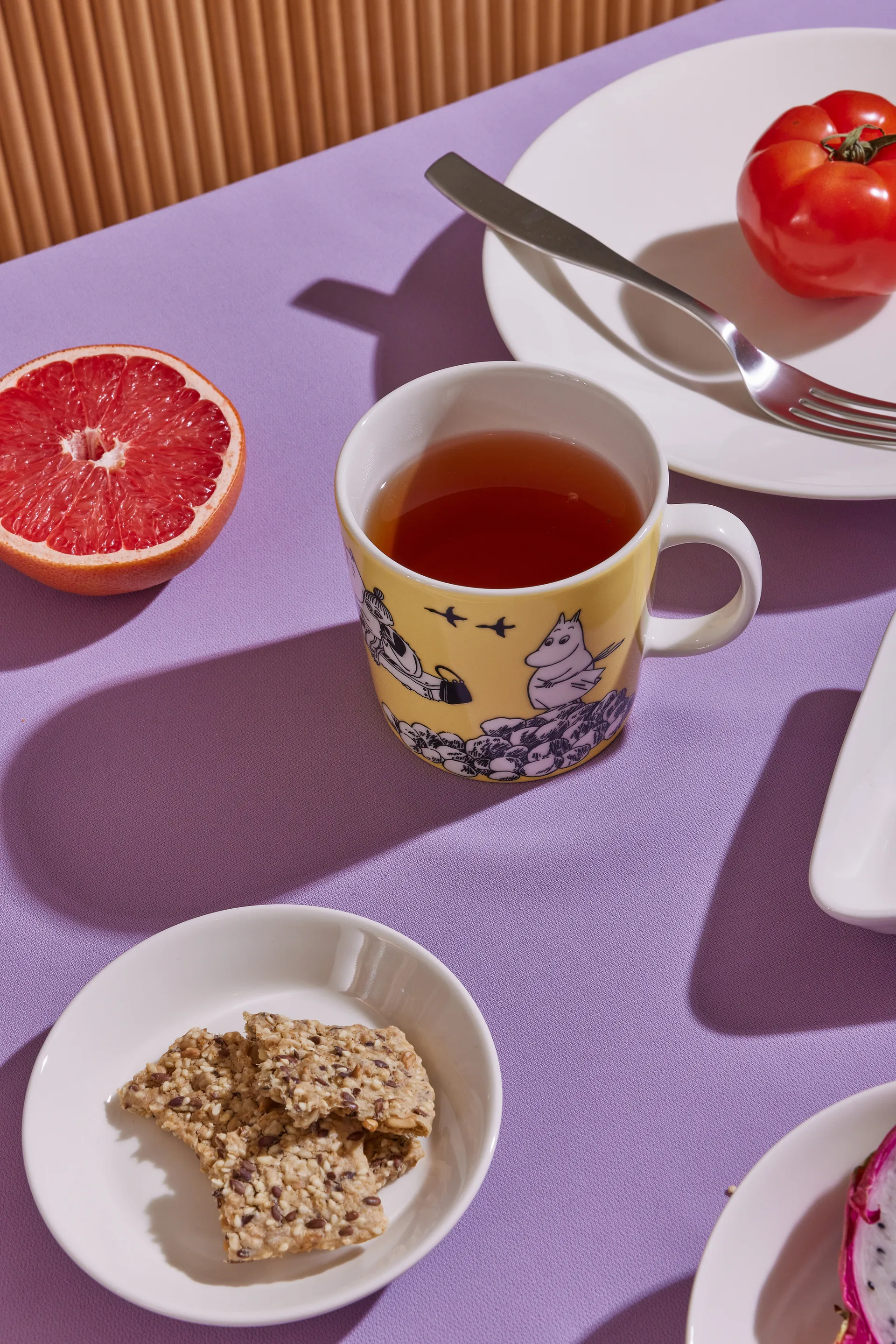 Tazza Moomin special gialla, 40 cl Moomin Arabia