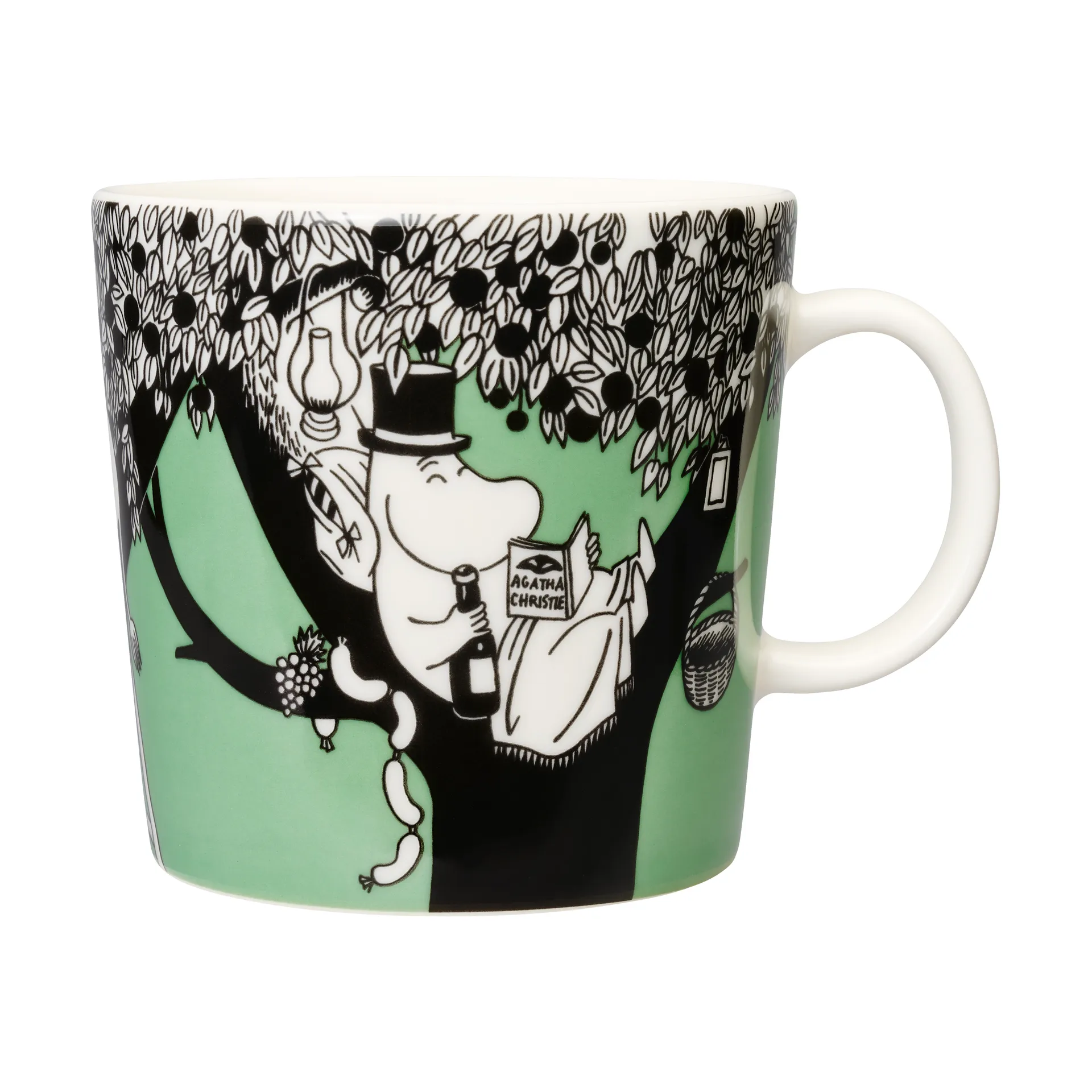 Tazza Moomin speciale verde, 40 cl Moomin Arabia