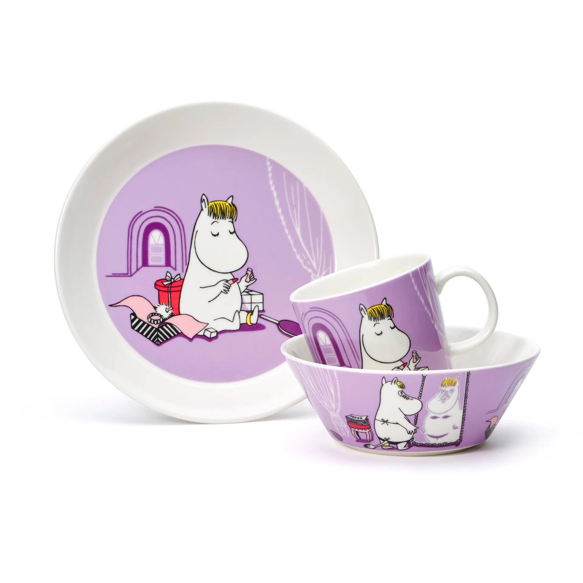 Tazza Moomin viola Snorkmaiden, 30 cl Moomin Arabia