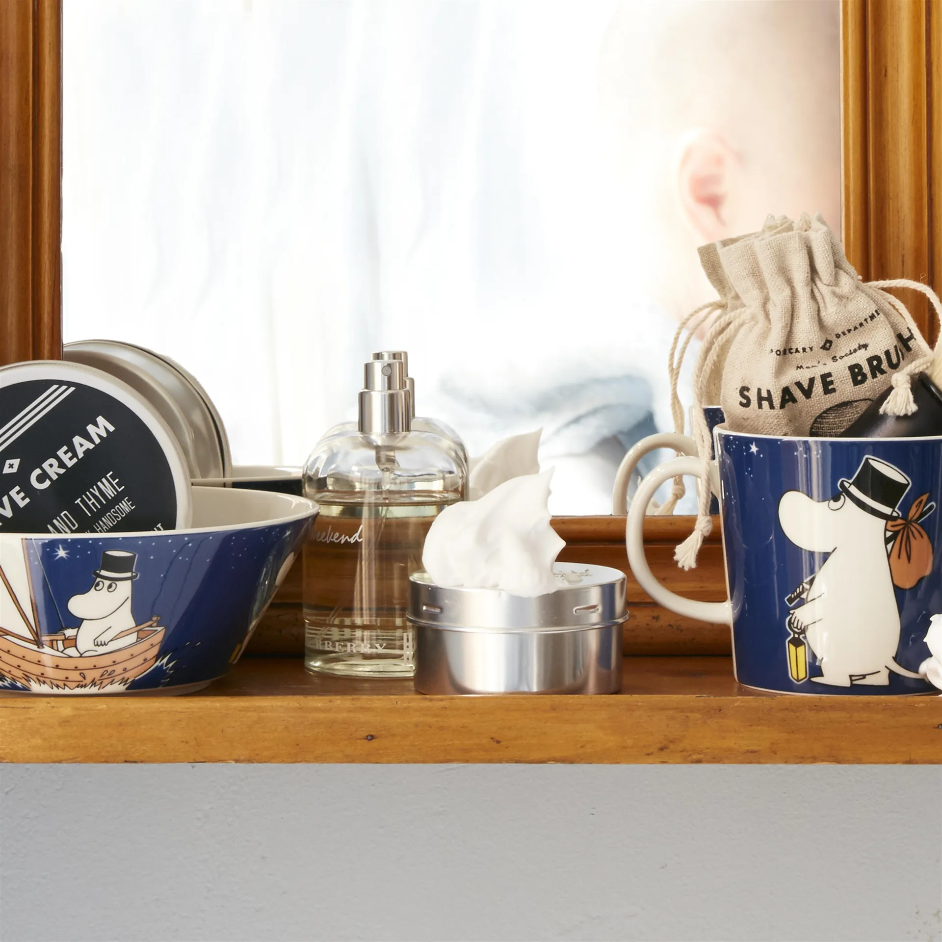 Tazza Moominpappa, blu scuro Moomin Arabia