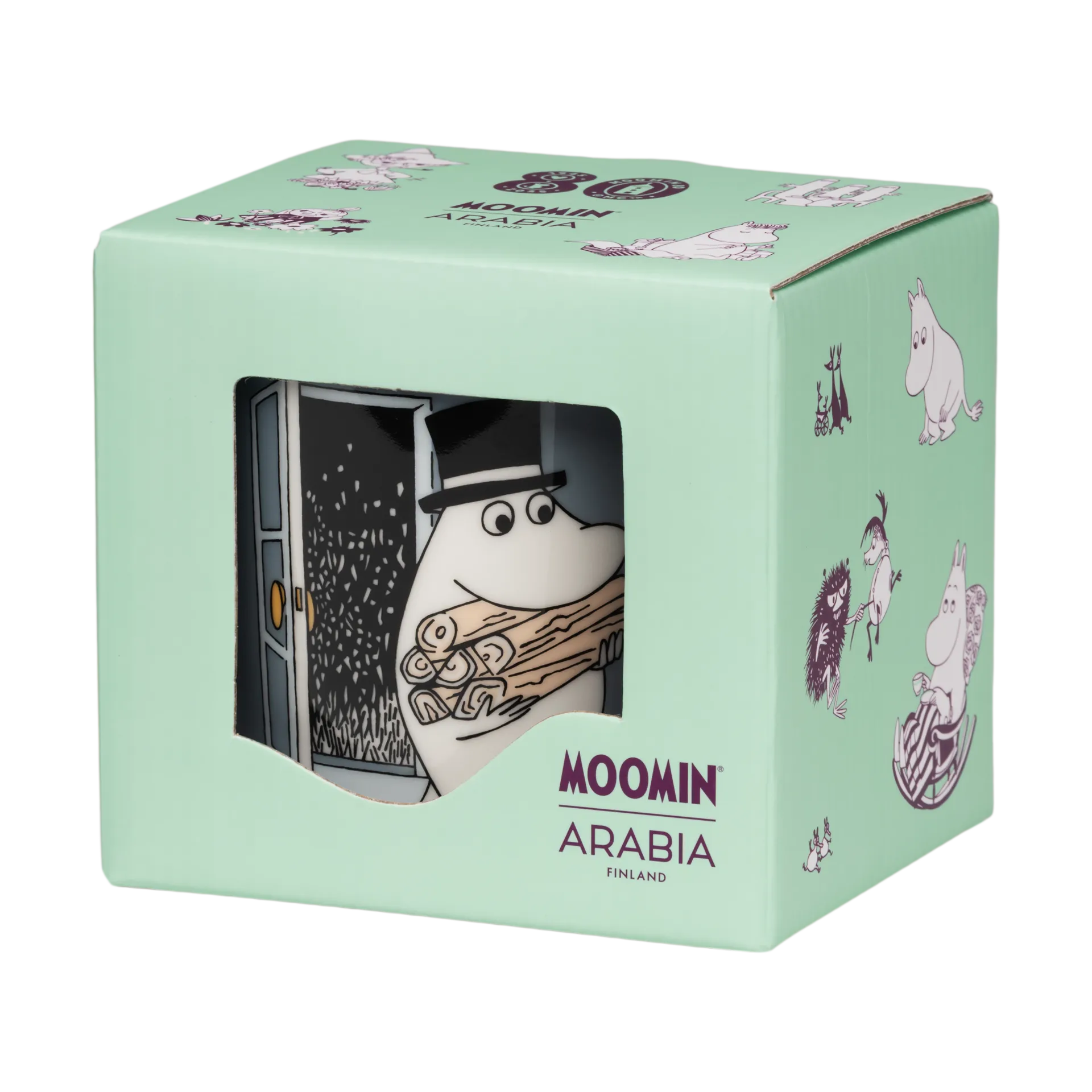 Tazza Mumin 80° anniversario Muminpappa, 30 cl Moomin Arabia