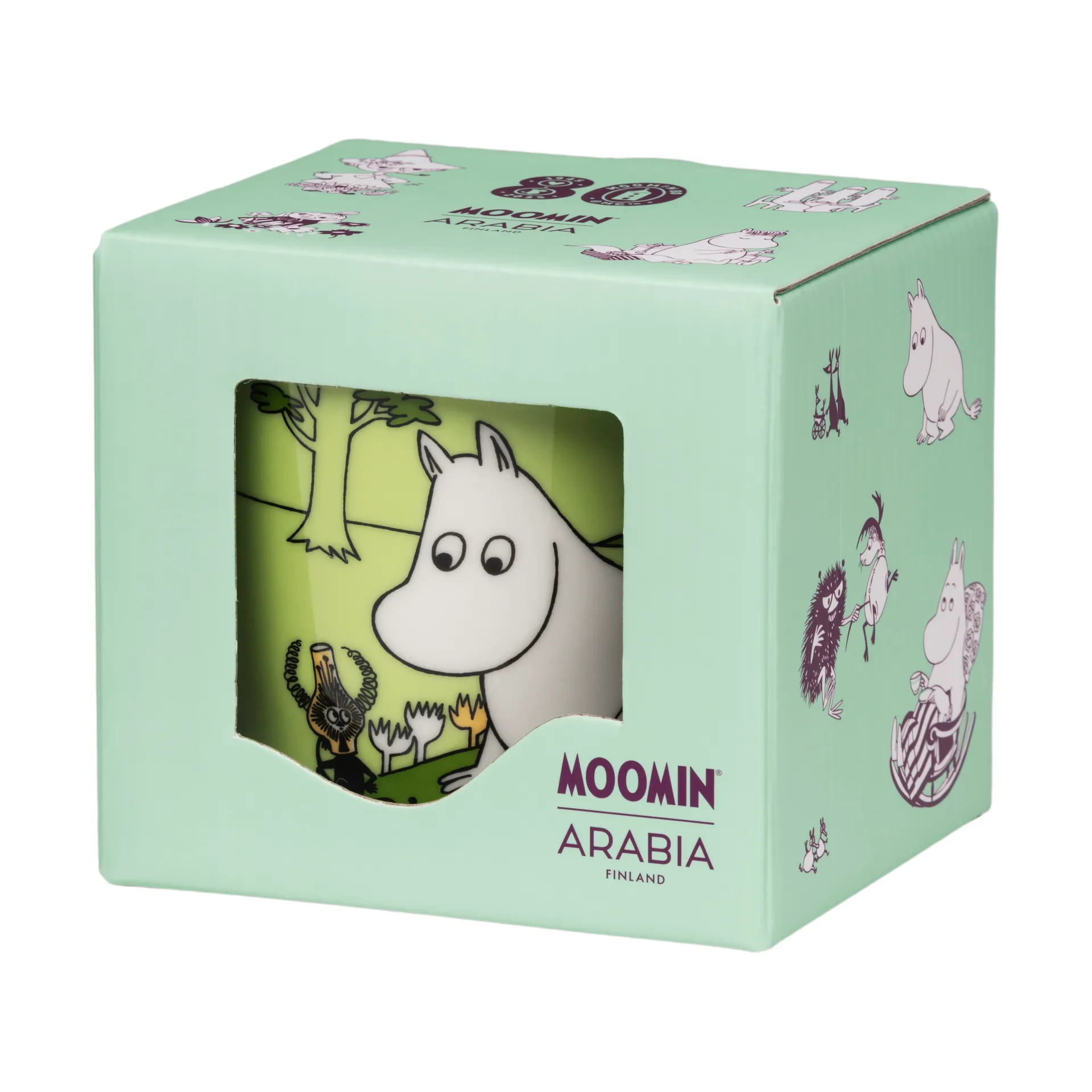 Tazza Mumin 80° anniversario Mumintrollet, 30 cl Moomin Arabia
