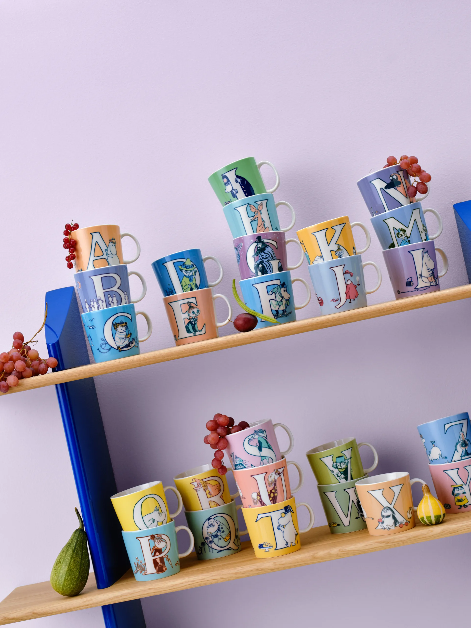 Tazza Mumin ABC 40 cl, X Moomin Arabia