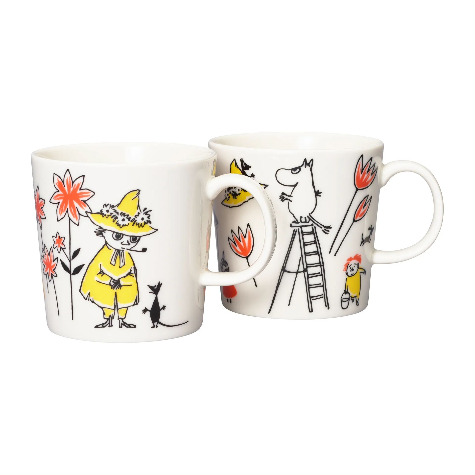 Tazza Mumin ABC Mix Moomin Arabia x Röda Korset, confezione da 2 pezzi, 30 cl Moomin Arabia