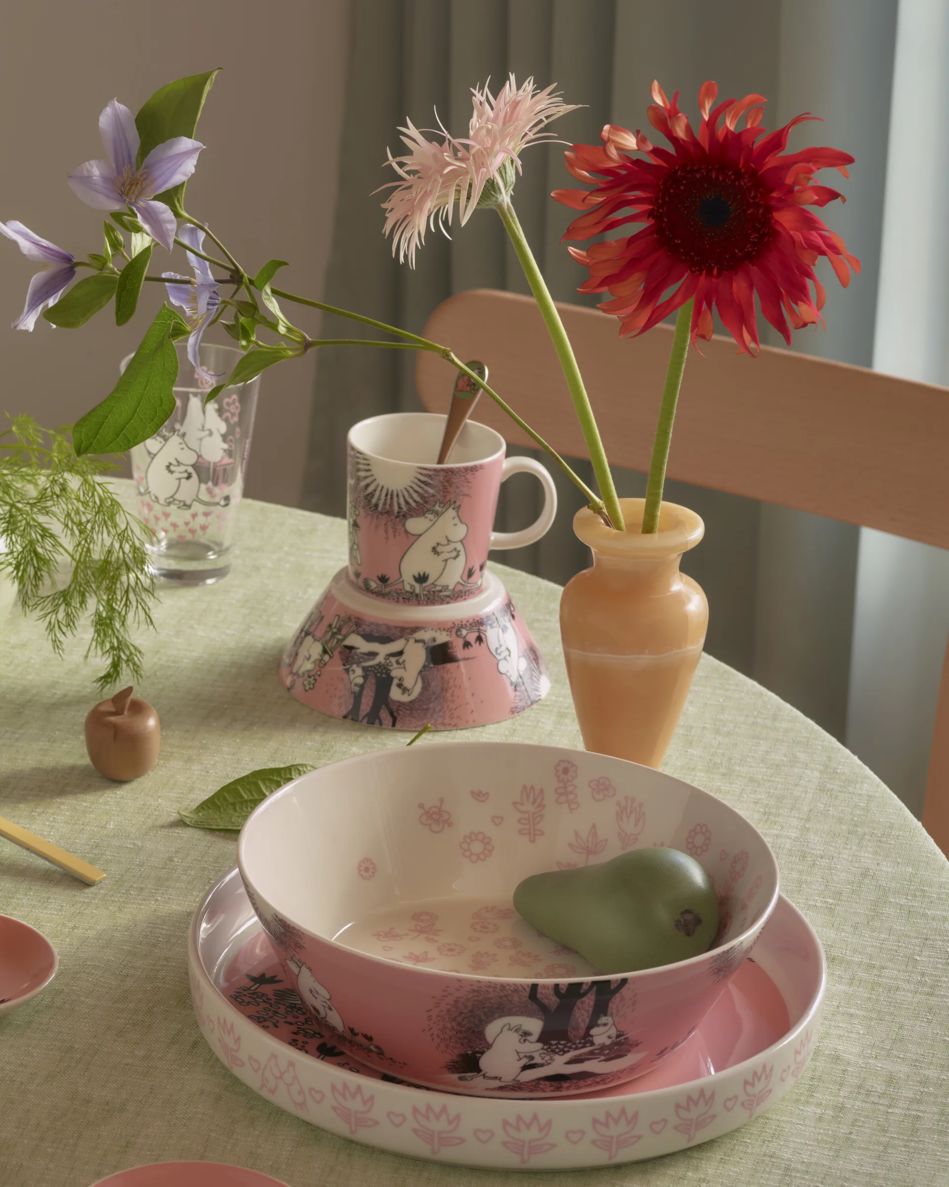 Tazza Mumin Amore 30 anni confezione regalo, 30 cl Moomin Arabia