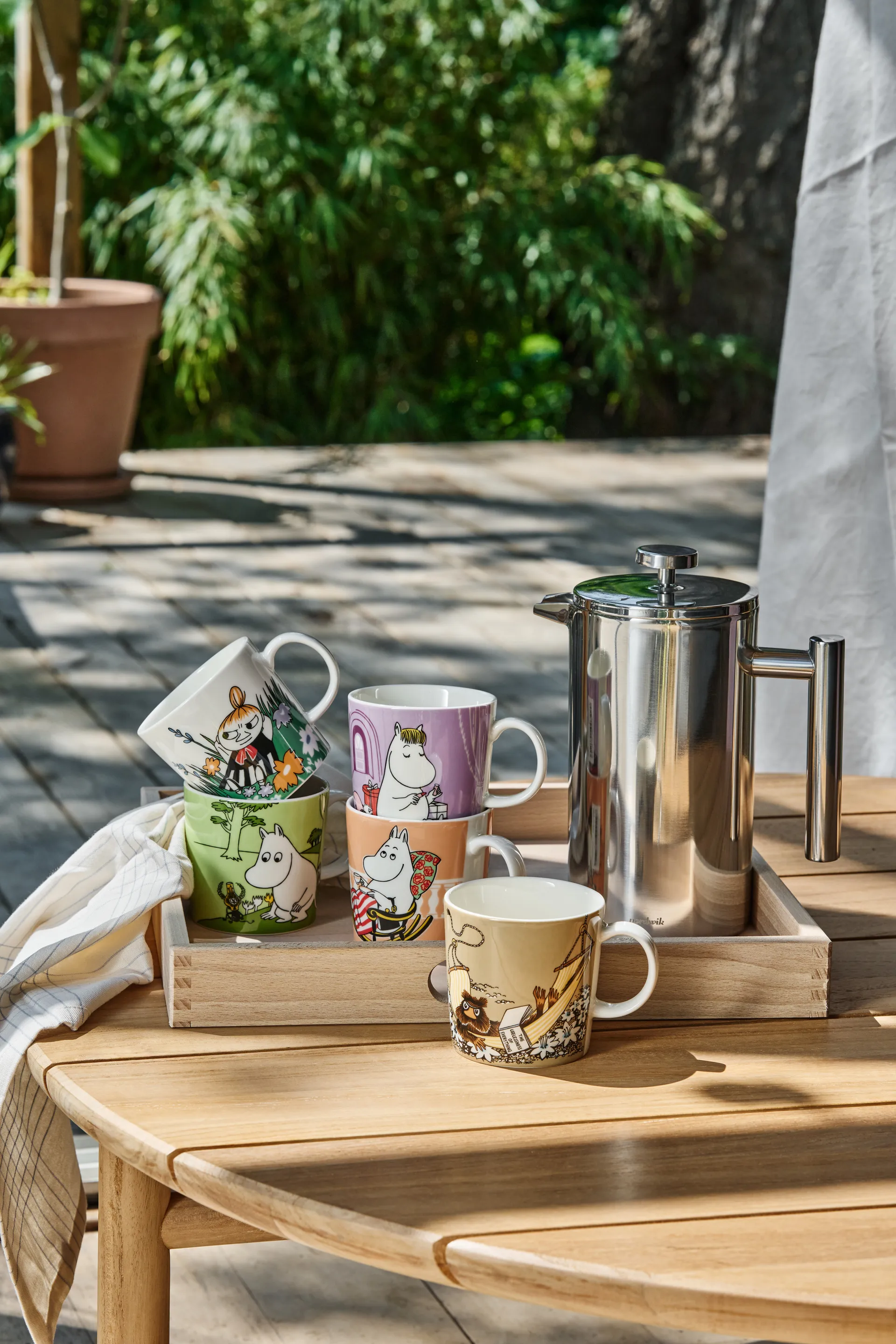 Tazza Mumin Snorkförken & Mumintrollet 2 pezzi, 30 cl Moomin Arabia