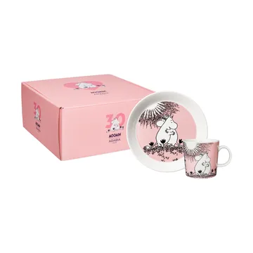 Tazza & piatto Mumin Amore 30 anni - 2 pezzi - Moomin Arabia