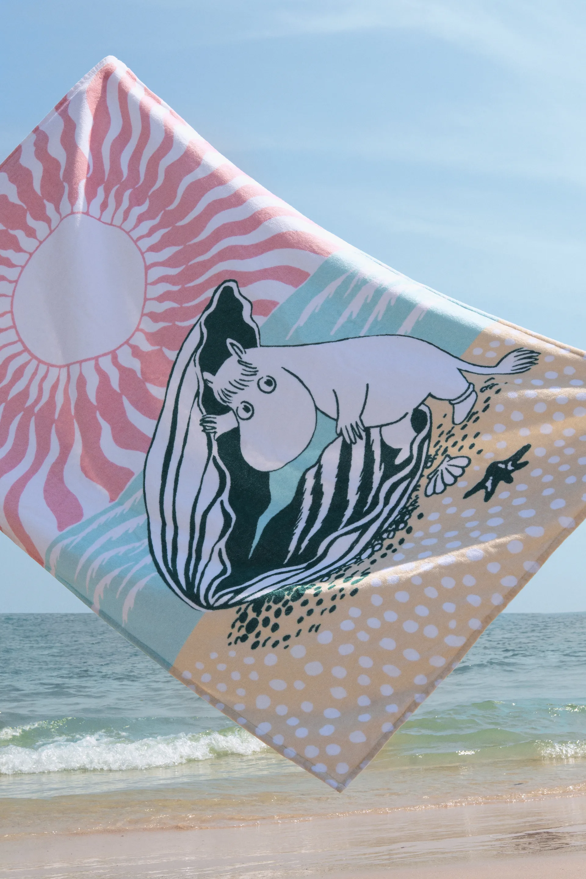 Telo mare Beach day Mumin, 93x150 cm Moomin Arabia