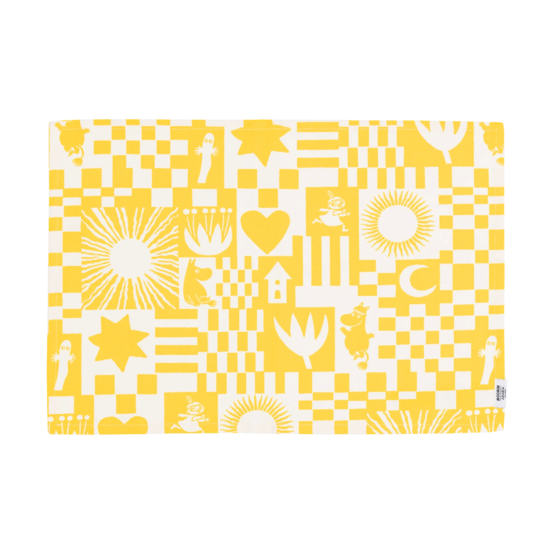 Tovaglietta Party Mumin 31x46 cm, Giallo Moomin Arabia