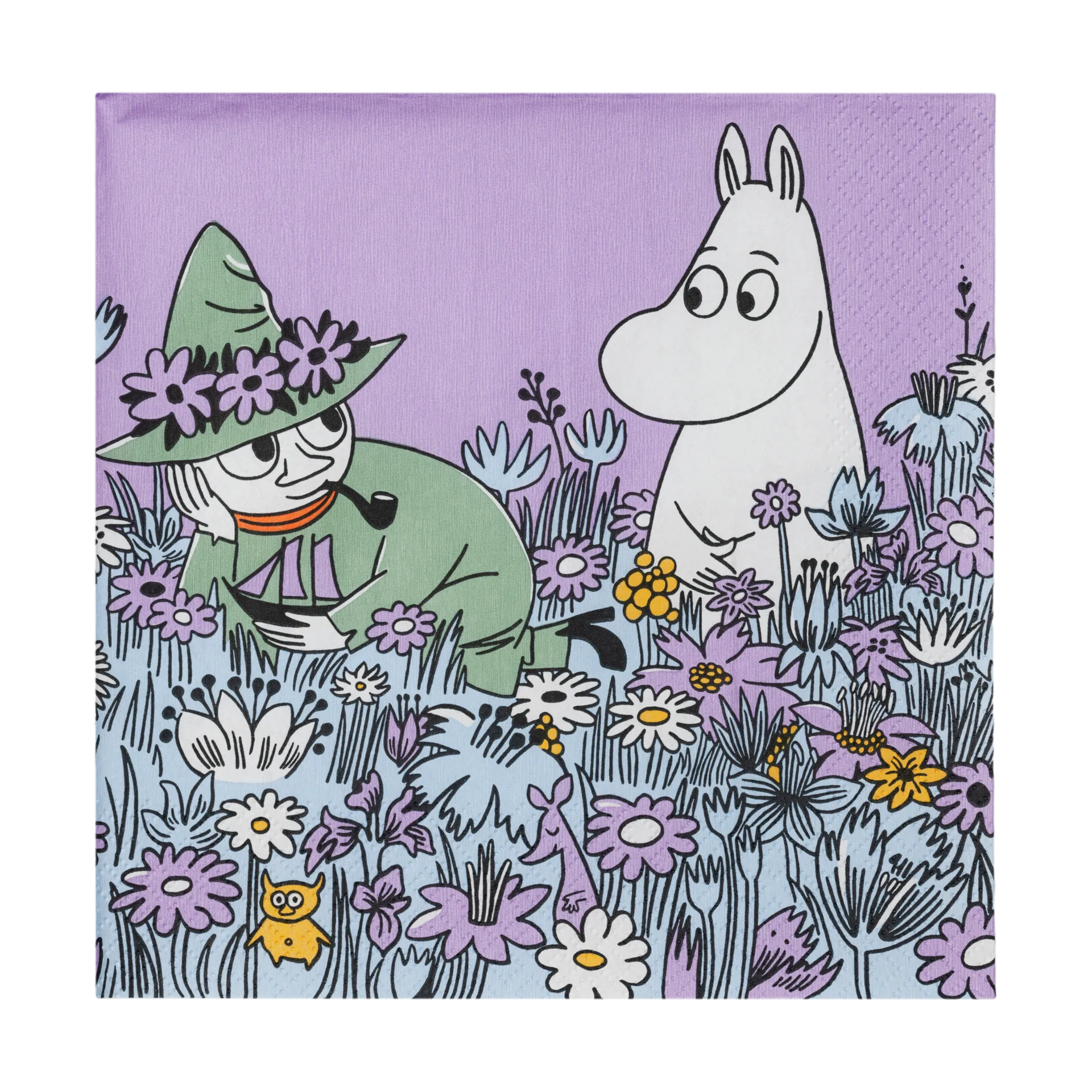 Tovaglioli Amici per sempre 33x33 cm confezione da 20, Multi Moomin Arabia