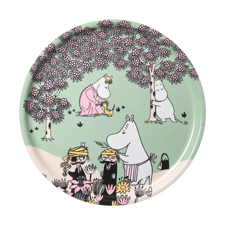 Vassoio Mumin Cura affettuosa - Ø35 cm - Moomin Arabia