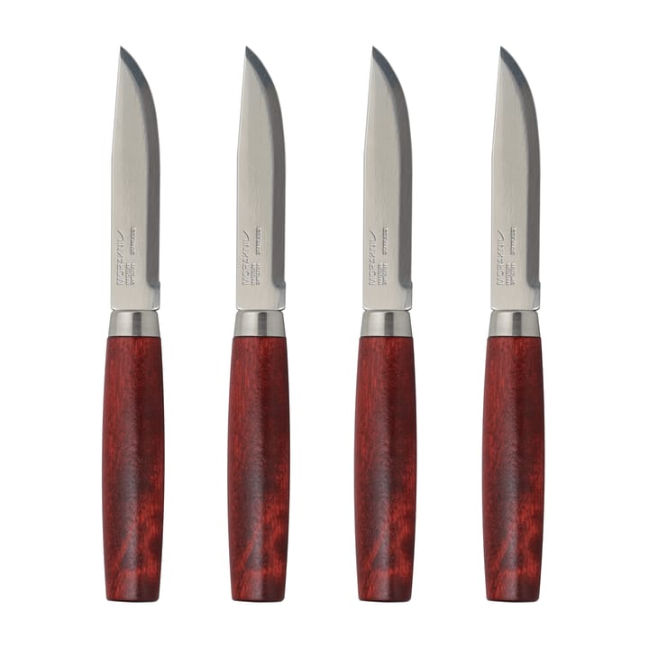 Coltello da bistecca Morakniv Classic confezione da 4 - rosso - Morakniv