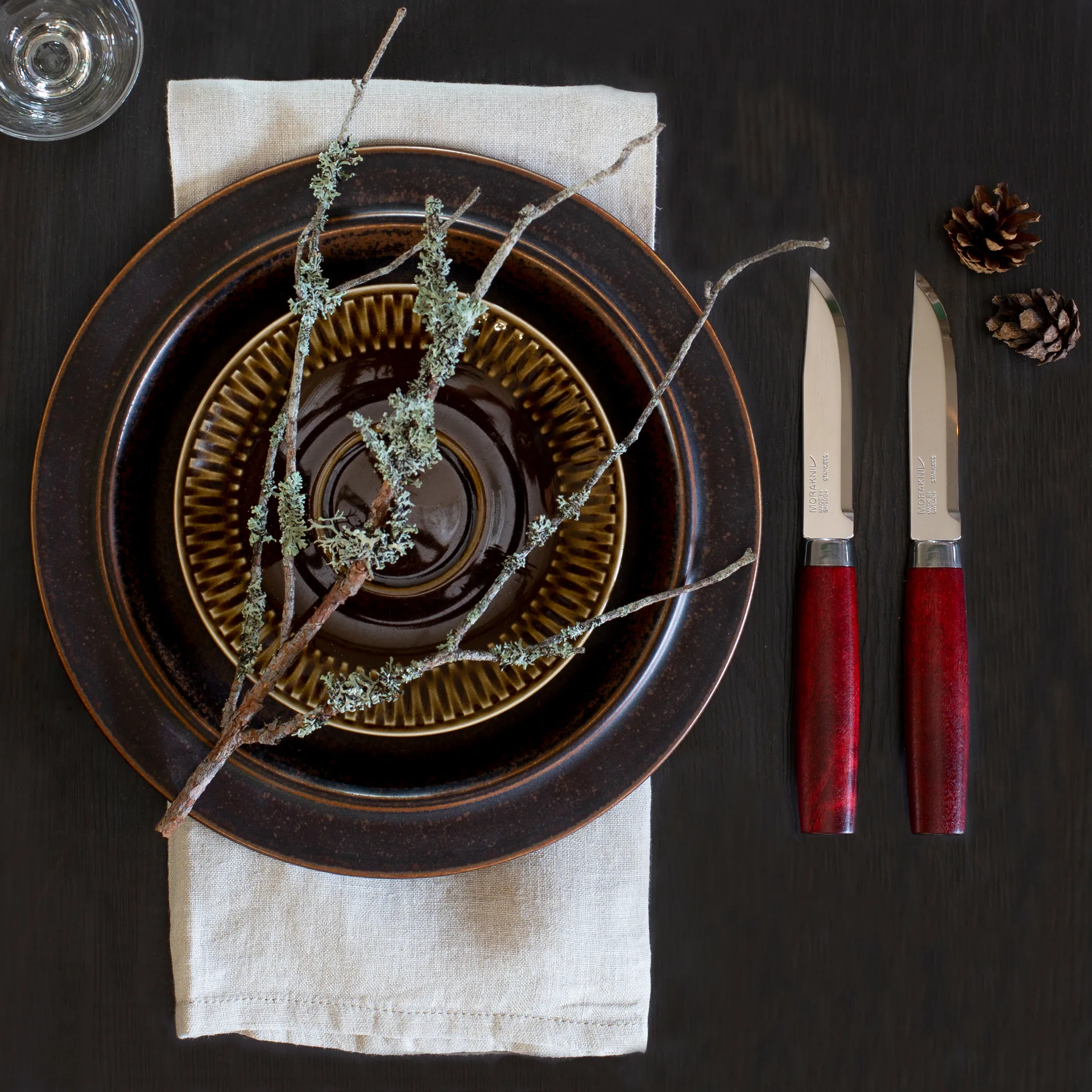 Coltello da bistecca Morakniv Classic confezione da 4, rosso Morakniv