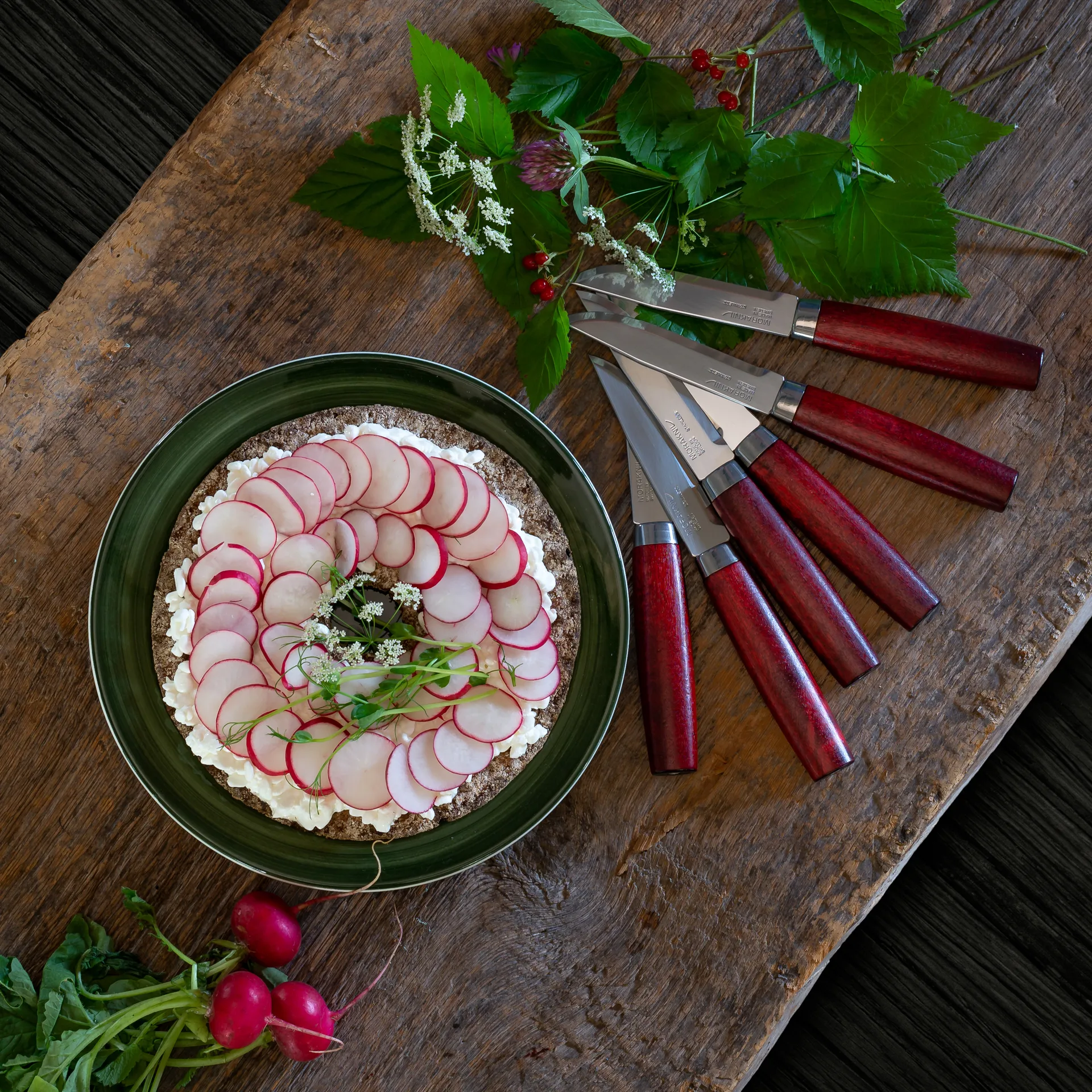 Coltello da bistecca Morakniv Classic confezione da 6, rosso Morakniv