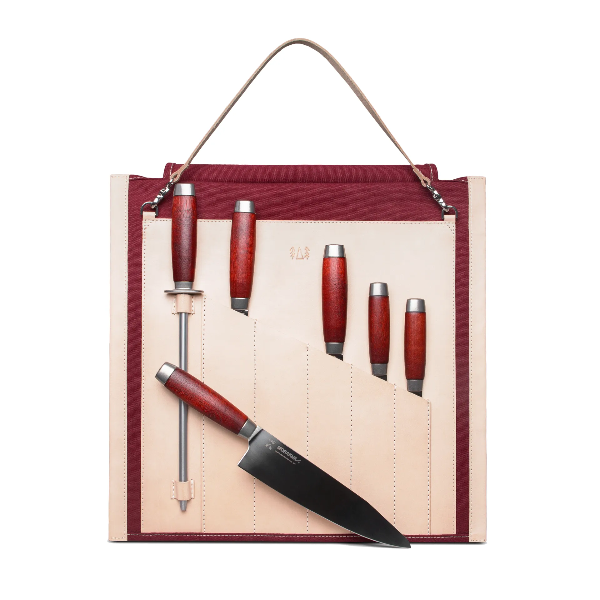 Custodia per coltelli Sandqvist Morakniv per coltello Classic 1891, rosso Morakniv