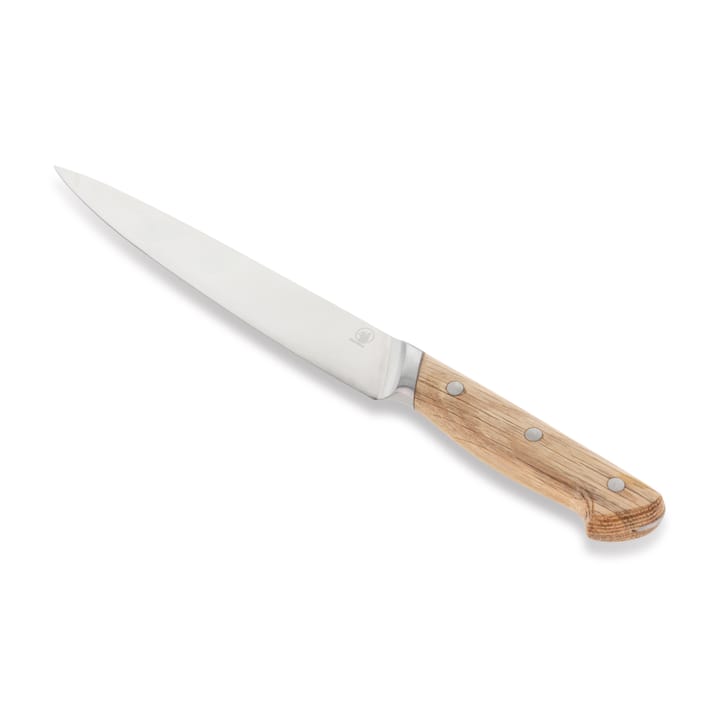 Coltello da carne "Foresta", 32,5 cm - acciaio inox, rovere - Morsø