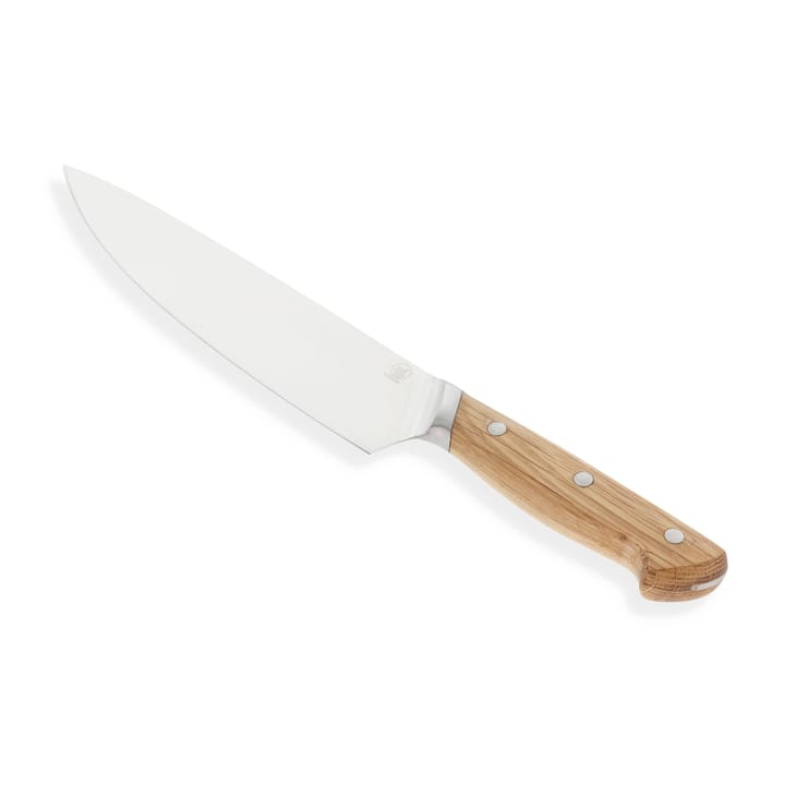 Coltello da cucina "Foresta", 33 cm - acciaio inox, rovere - Morsø